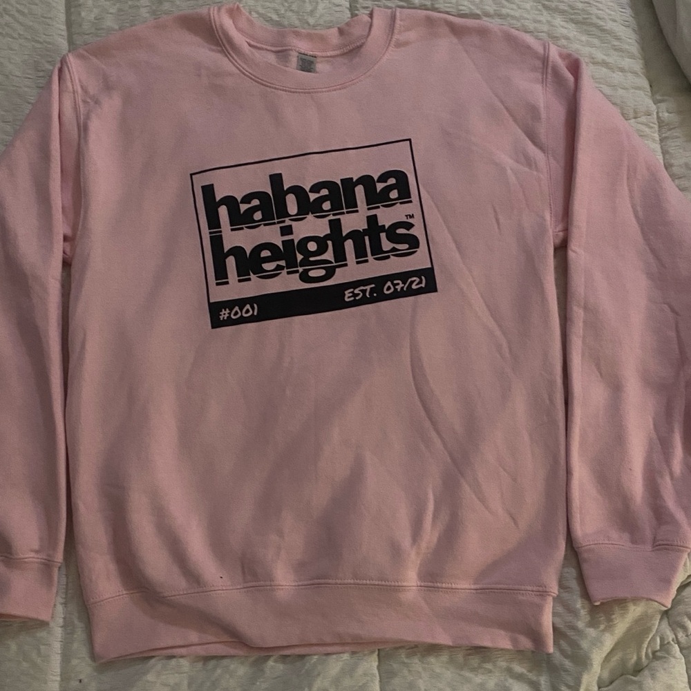 Habana Heights Pink Sweatshirt